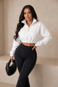 Quarter Zip Pullover Fleeced